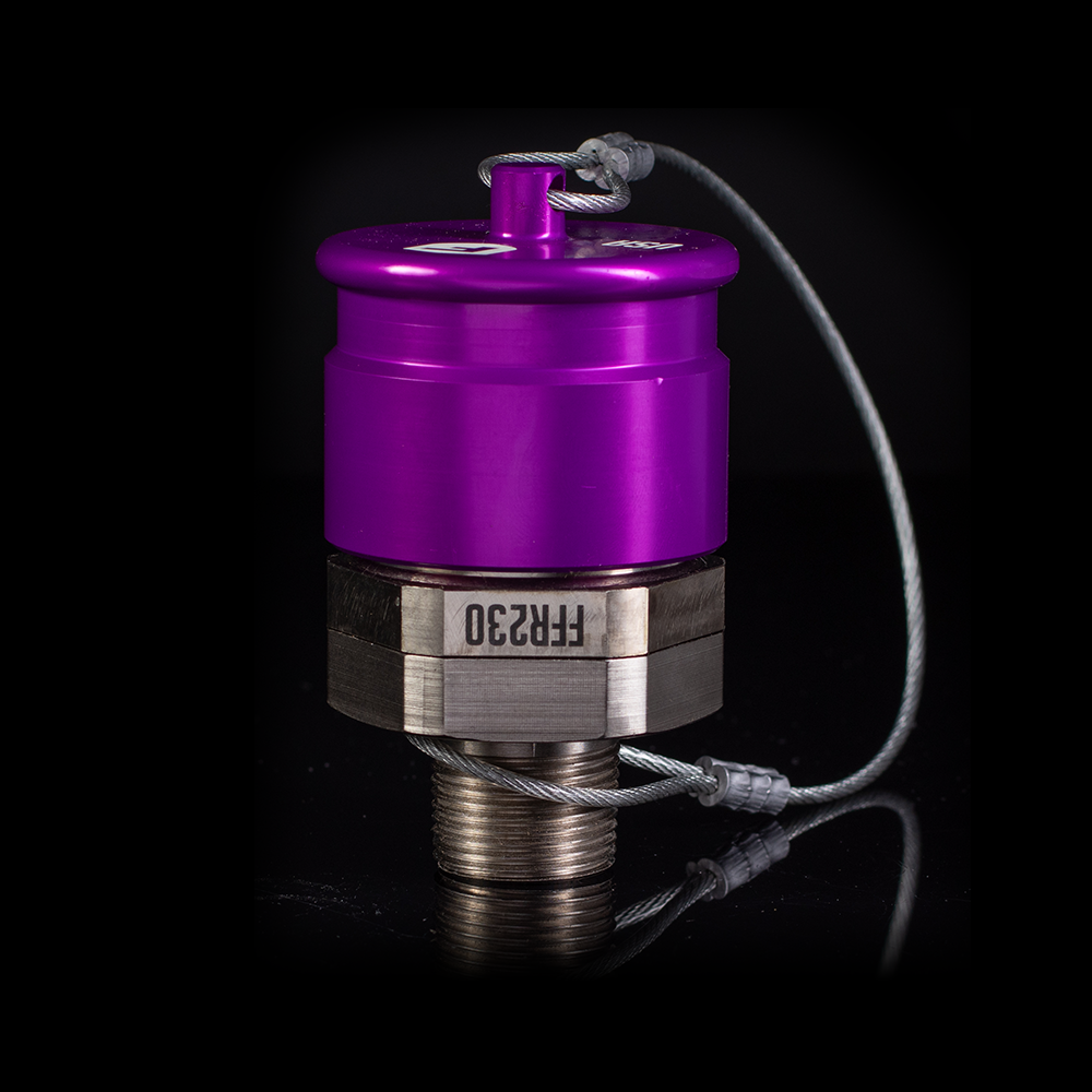 FFR230c - Purple Flat Face Receiver with Cap