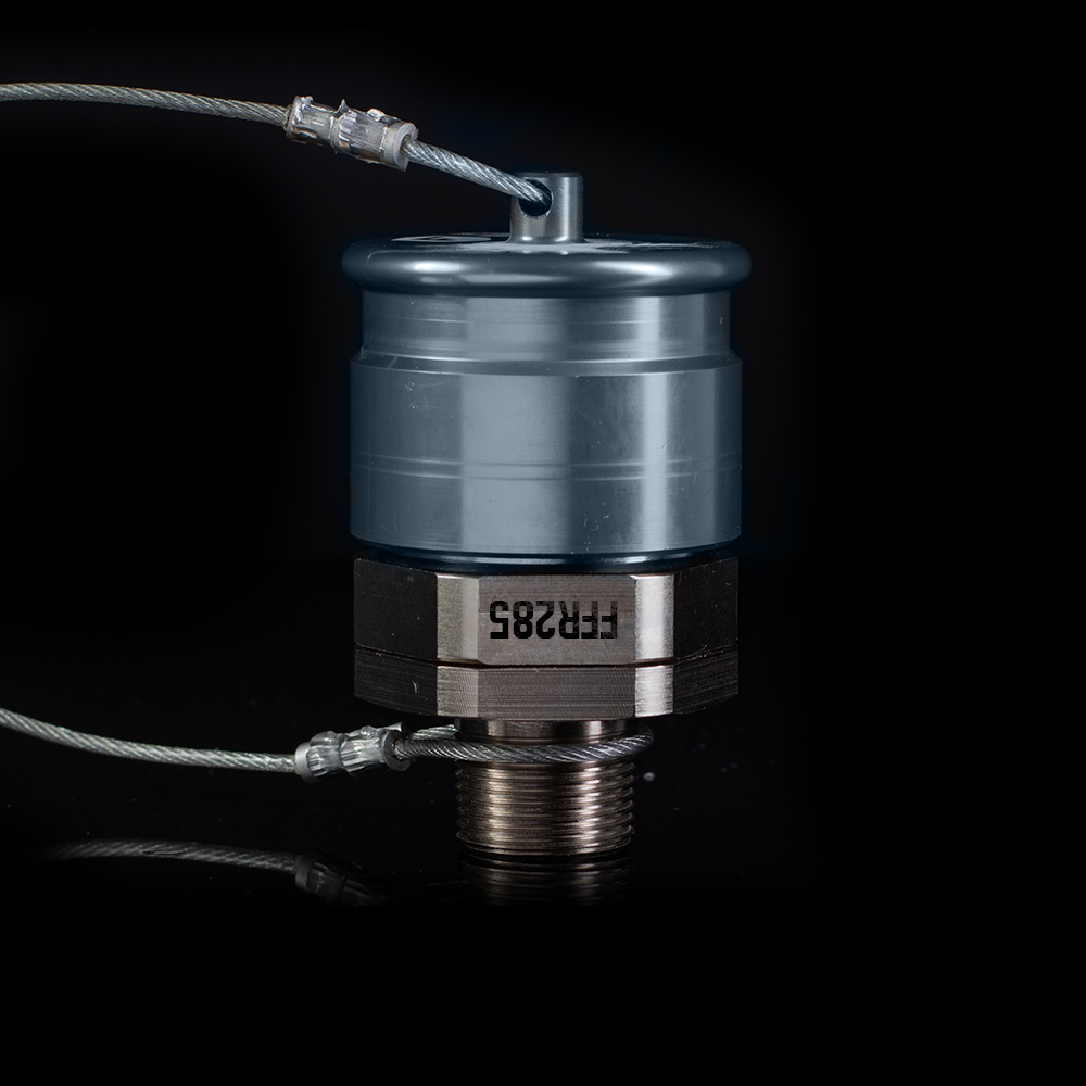 FFR285c - Gun Metal Flat Face Receiver with Cap