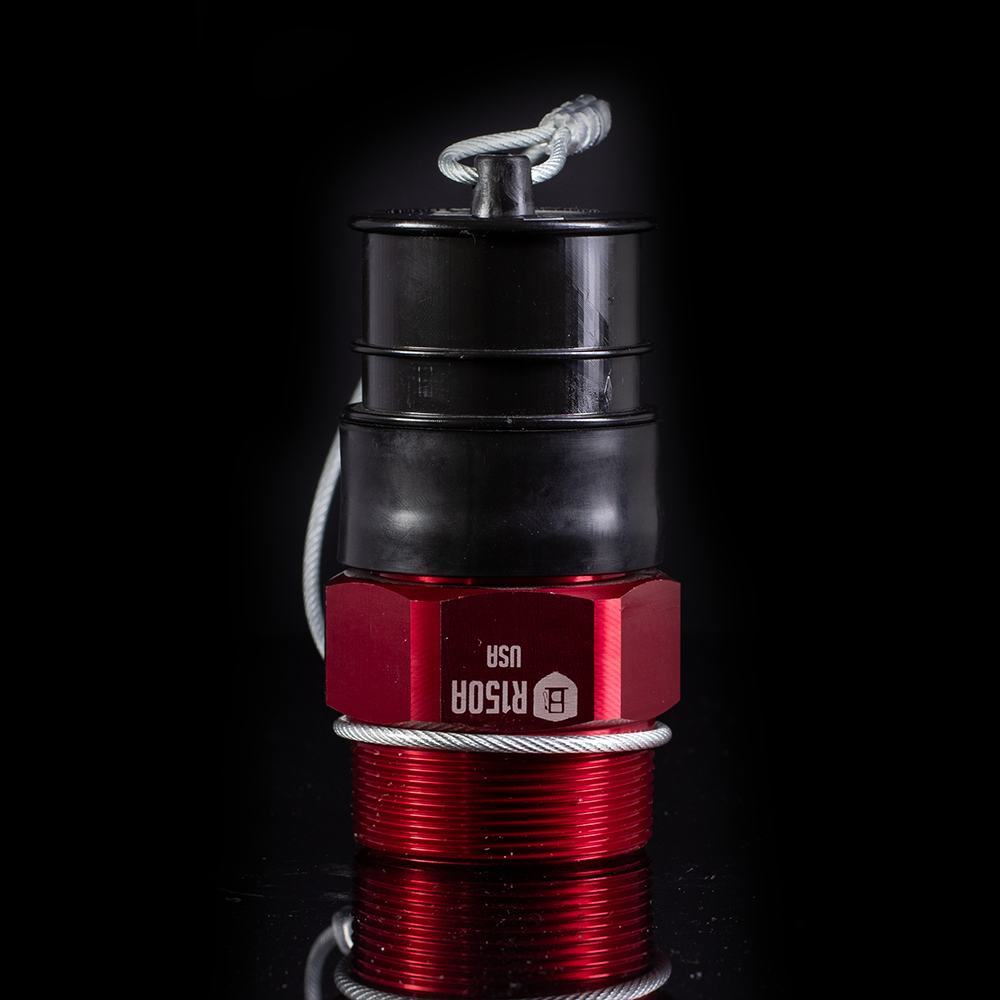 R150Ac - Standard Aluminum Fuel Receiver w/Cap