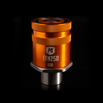 Orange Flat Face Matrix Nozzle