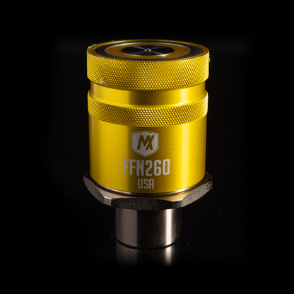 Yellow Flat Face Matrix Nozzle