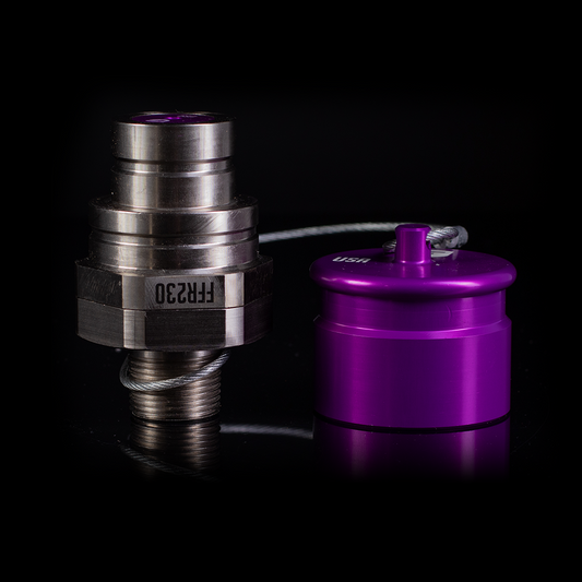 FFR230c - Purple Flat Face Receiver with Cap