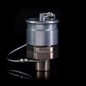 Grey industrial fluid receiver fitting