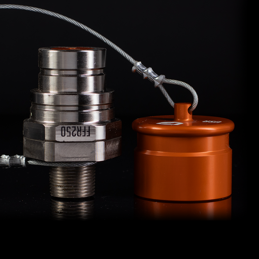 FFR250c - Orange Flat Face Receiver with Cap