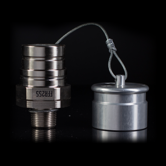 FFR255c - Silver Flat Face Receiver with Cap