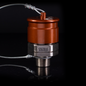 Brown industrial fluid receiver fitting