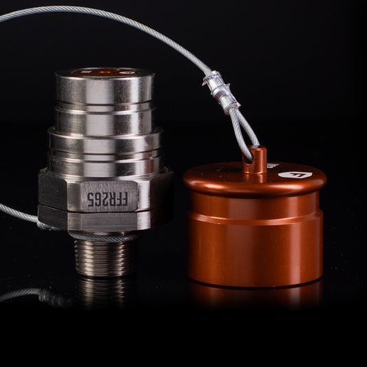 FFR265c - Brown Flat Face Receiver with Cap